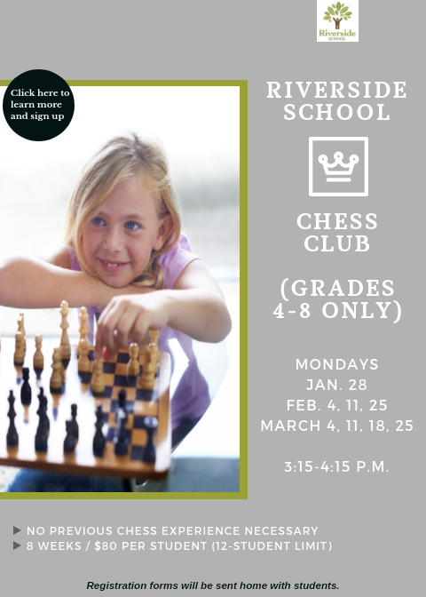 NEW! Chess Club (click here for more)
